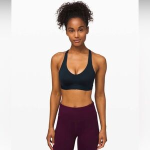Lululemon Up for it Bra size 32C color Nocturnal Teal (Navy)